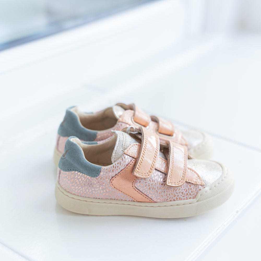 Naturino Clarendon VL Monet/Naplak/ Suede Savage Platinum-Cipria