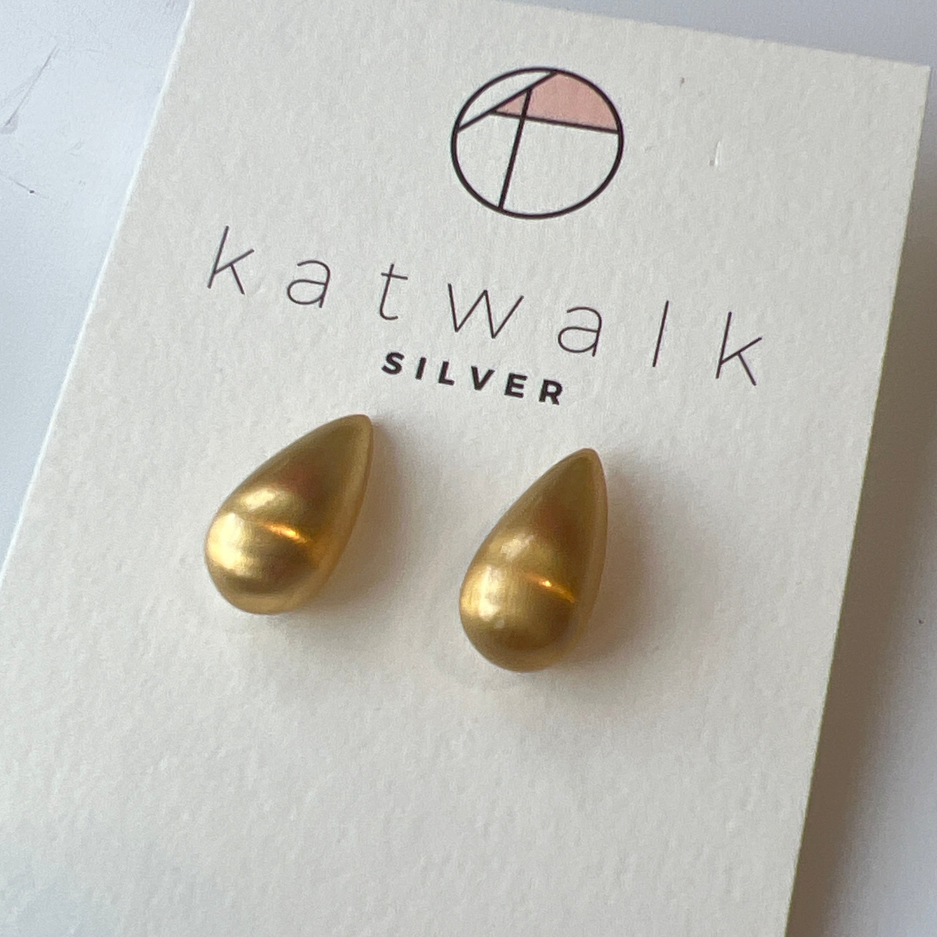 Earrings Drop Gold - MintMouse (Unicorner Concept Store)