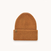 (4444_F26106) Merino Wool Beanie – Brown