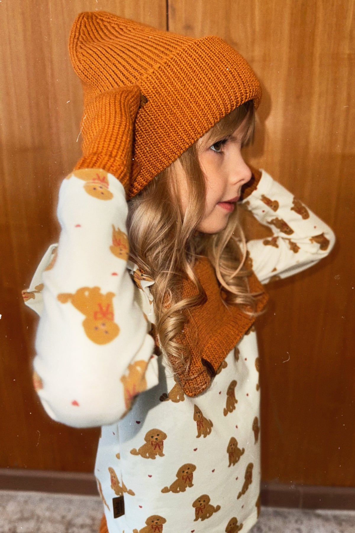 (4444_F26106) Merino Wool Beanie – Brown - MintMouse (Unicorner Concept Store)