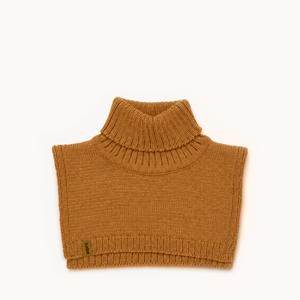 (4444_F26107) Merino Wool Neck Warmer – Brown - MintMouse (Unicorner Concept Store)