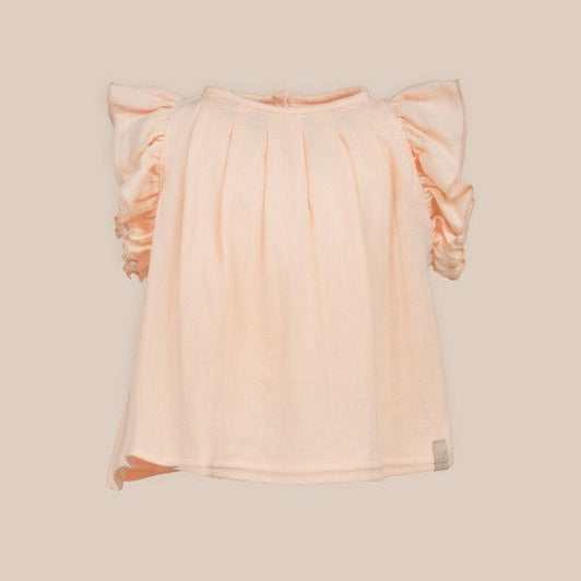 825 Shirt with volant Peach 121 - MintMouse (Unicorner Concept Store)