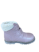 (EV2447C-13) Emel winter shoes nude pink