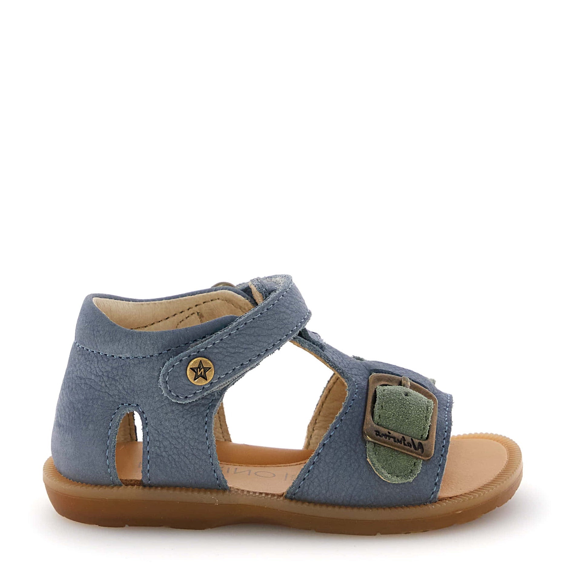 Naturino Quarzo / Nabuk Soft-suede celeste-leaf - MintMouse (Unicorner Concept Store)