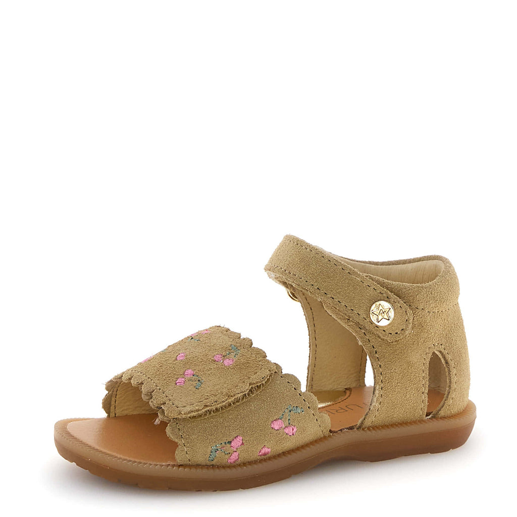 Naturino Maya Embr / Suede Emb Cherry Sand - MintMouse (Unicorner Concept Store)