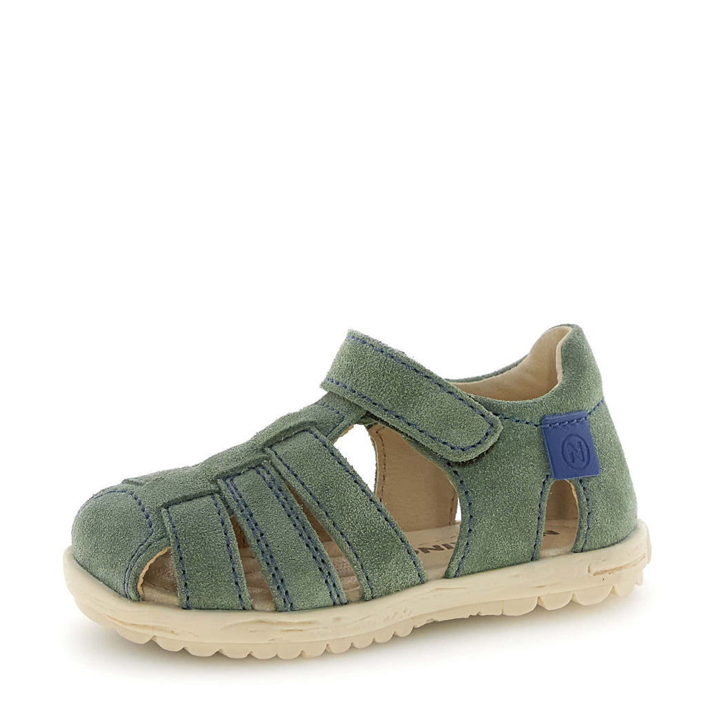 Naturino See Suede / Suede Leaf-Azure - MintMouse (Unicorner Concept Store)