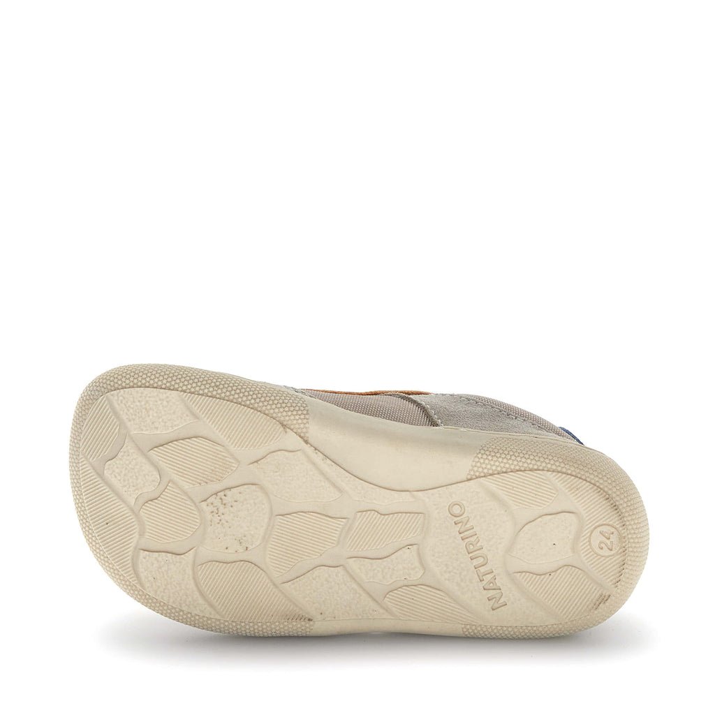 Naturino Barefoot Kesy VL. Suede/Fabric Taupe-Orange-Mare - MintMouse (Unicorner Concept Store)