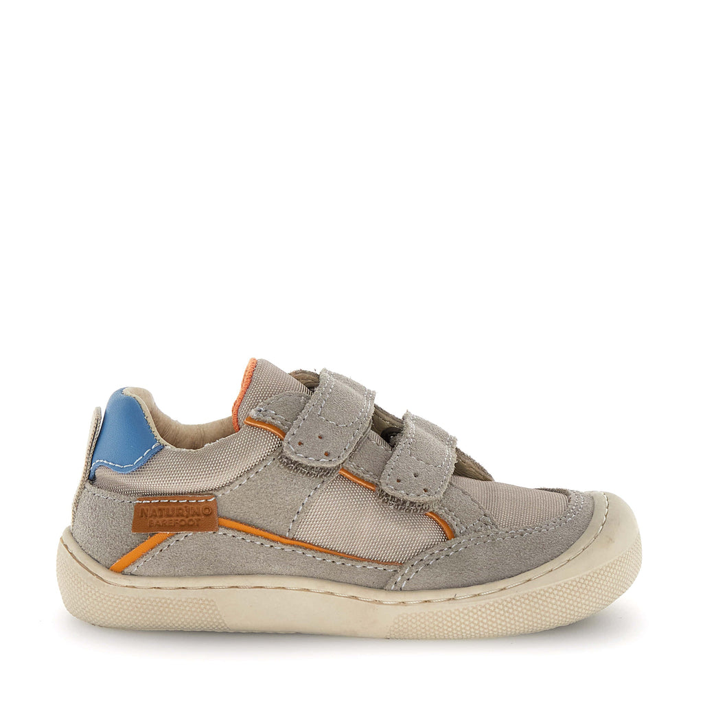 Naturino Barefoot Kesy VL. Suede/Fabric Taupe-Orange-Mare - MintMouse (Unicorner Concept Store)