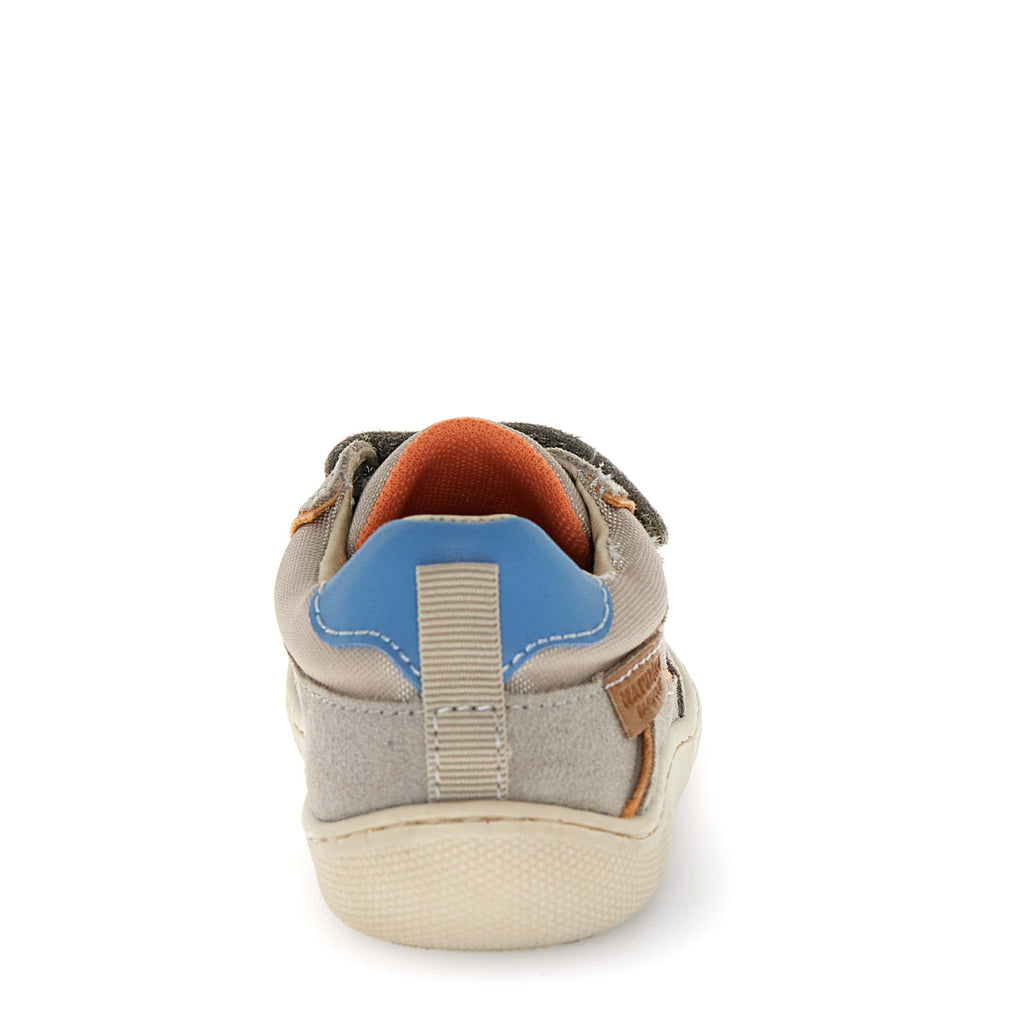 Naturino Barefoot Kesy VL. Suede/Fabric Taupe-Orange-Mare - MintMouse (Unicorner Concept Store)