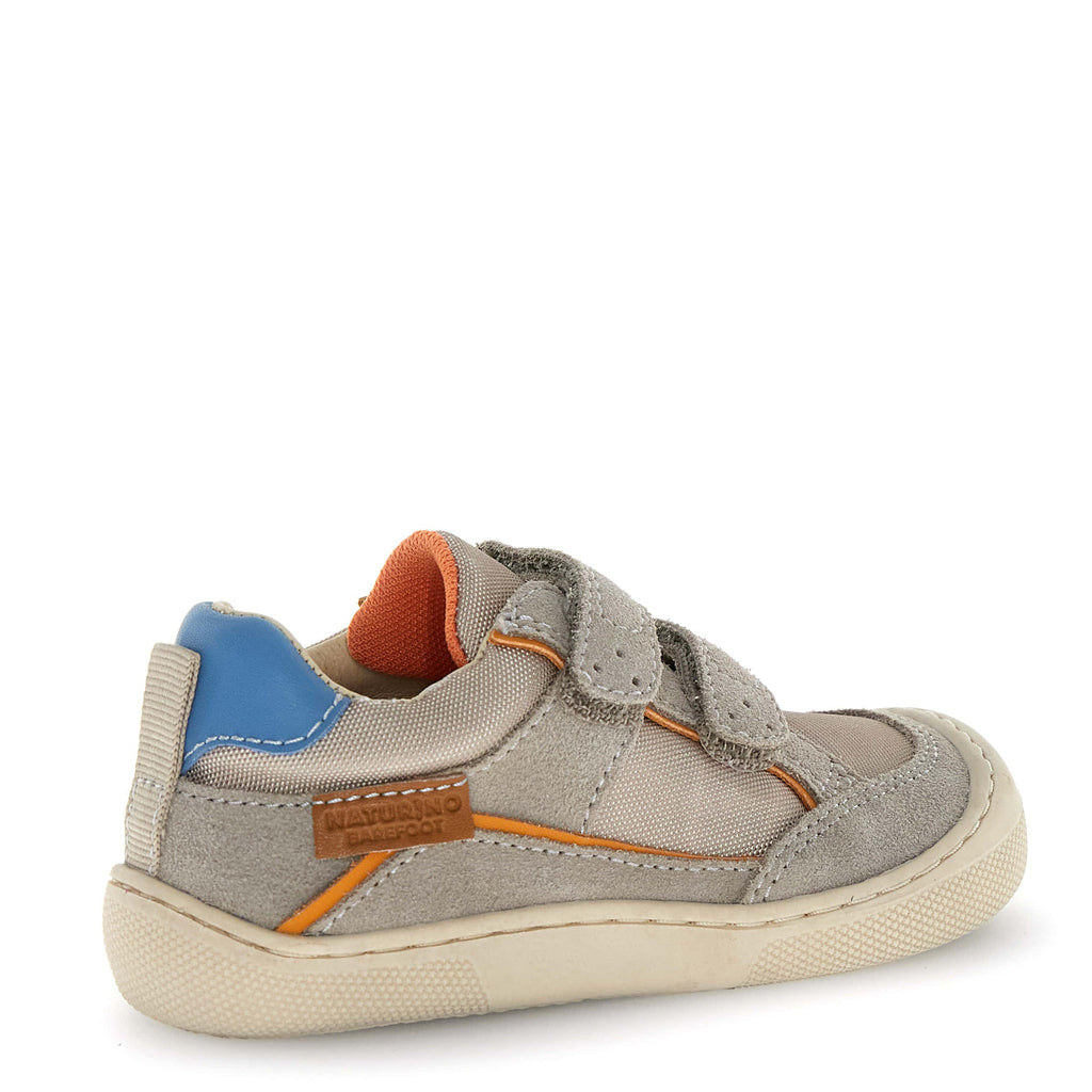 Naturino Barefoot Kesy VL. Suede/Fabric Taupe-Orange-Mare - MintMouse (Unicorner Concept Store)
