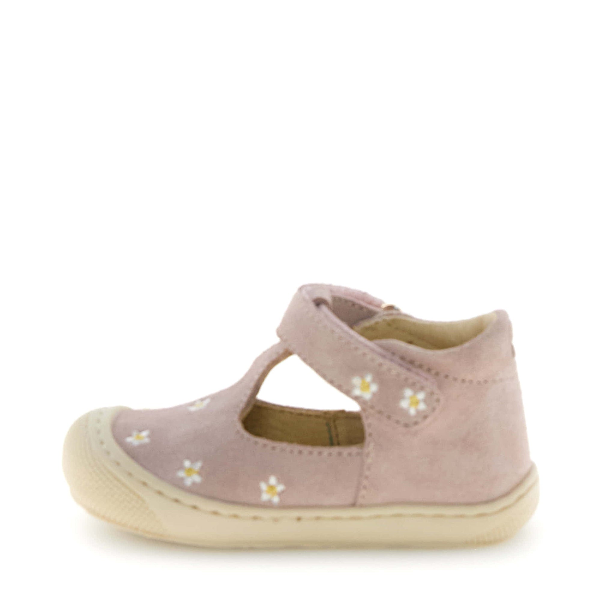 Naturino Indis Embr. Suede Embr. Daisies Cipria - MintMouse (Unicorner Concept Store)