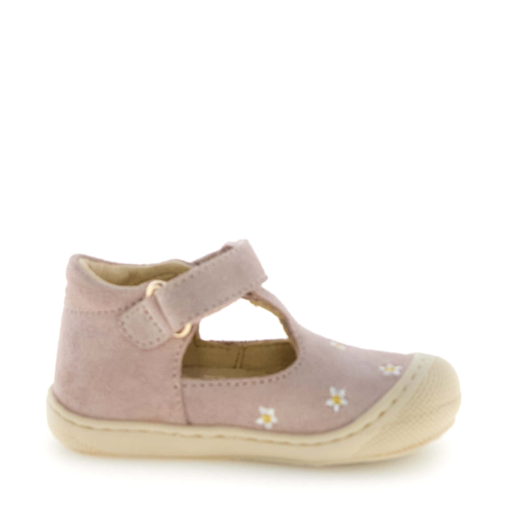 Naturino Indis Embr. Suede Embr. Daisies Cipria - MintMouse (Unicorner Concept Store)