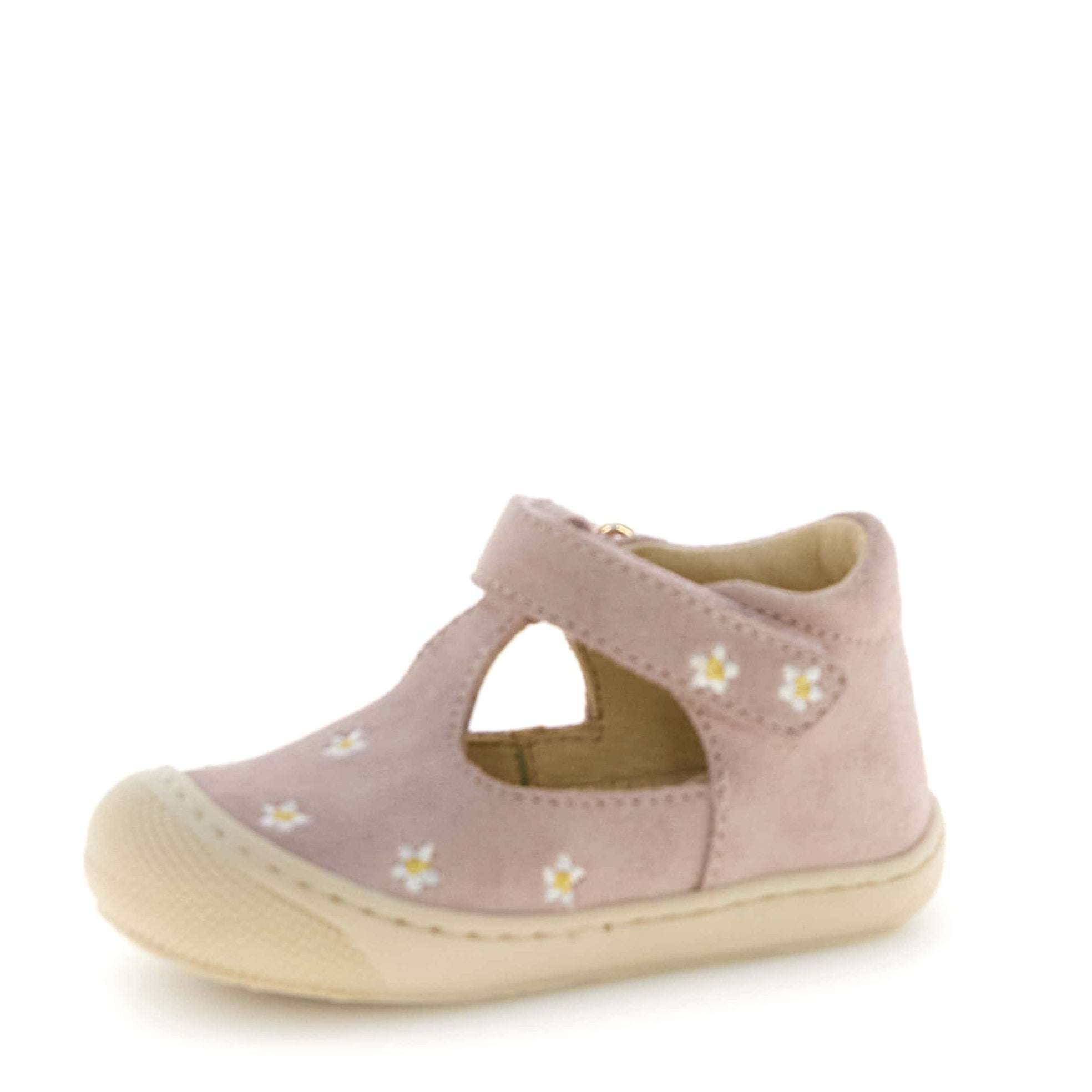 Naturino Indis Embr. Suede Embr. Daisies Cipria - MintMouse (Unicorner Concept Store)