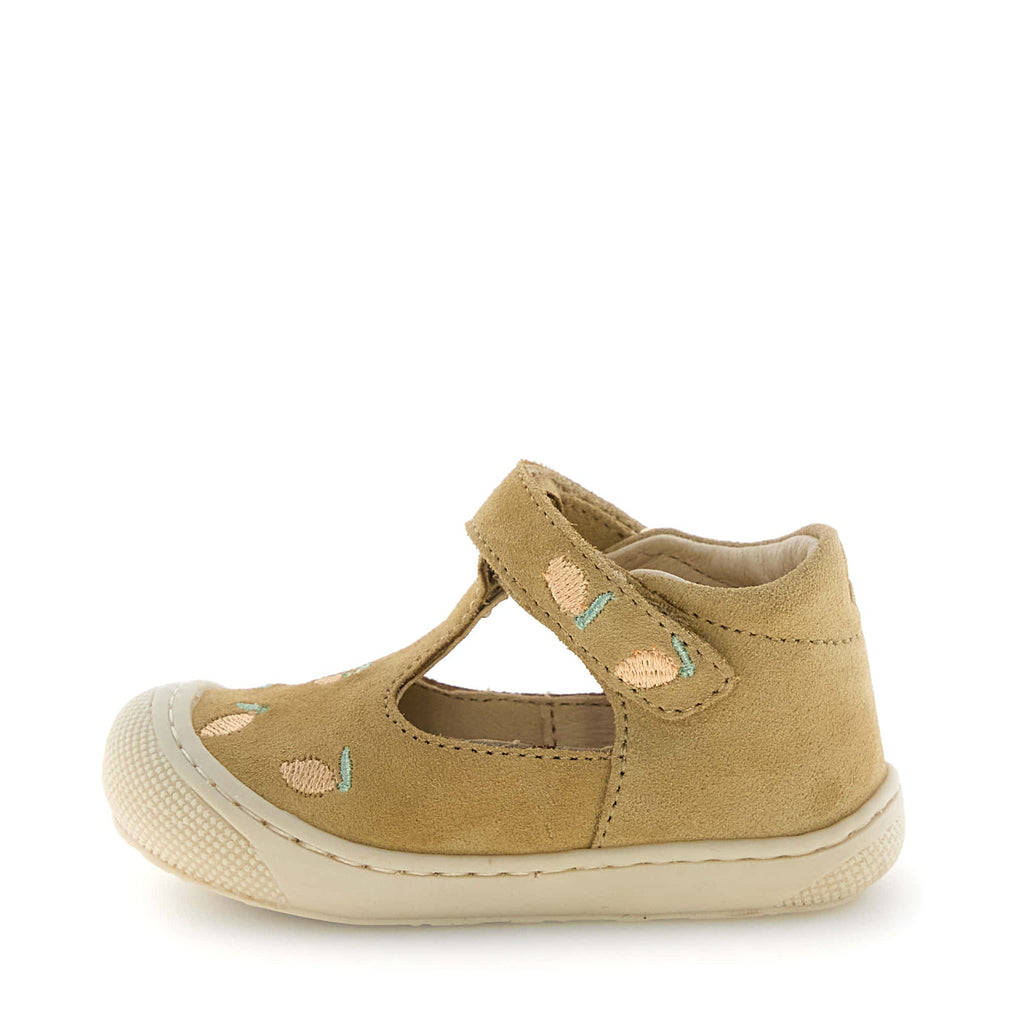 Naturino Indis Embr. Suede Embr. Lemonsoda Sand - MintMouse (Unicorner Concept Store)