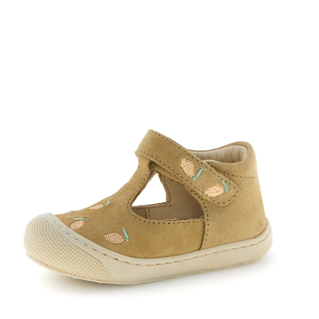 Naturino Indis Embr. Suede Embr. Lemonsoda Sand - MintMouse (Unicorner Concept Store)