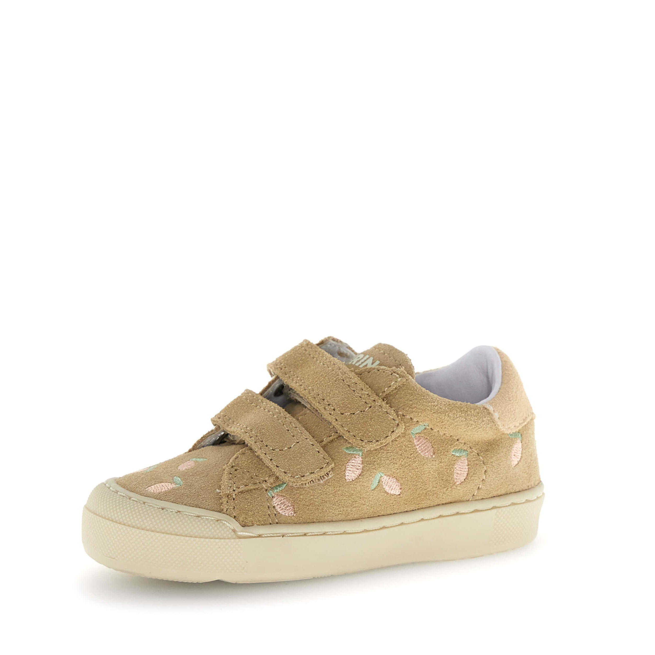 Naturino Eindhoven 2 Embr. VL suede embr. Lemonsoda sand - vanilla - MintMouse (Unicorner Concept Store)