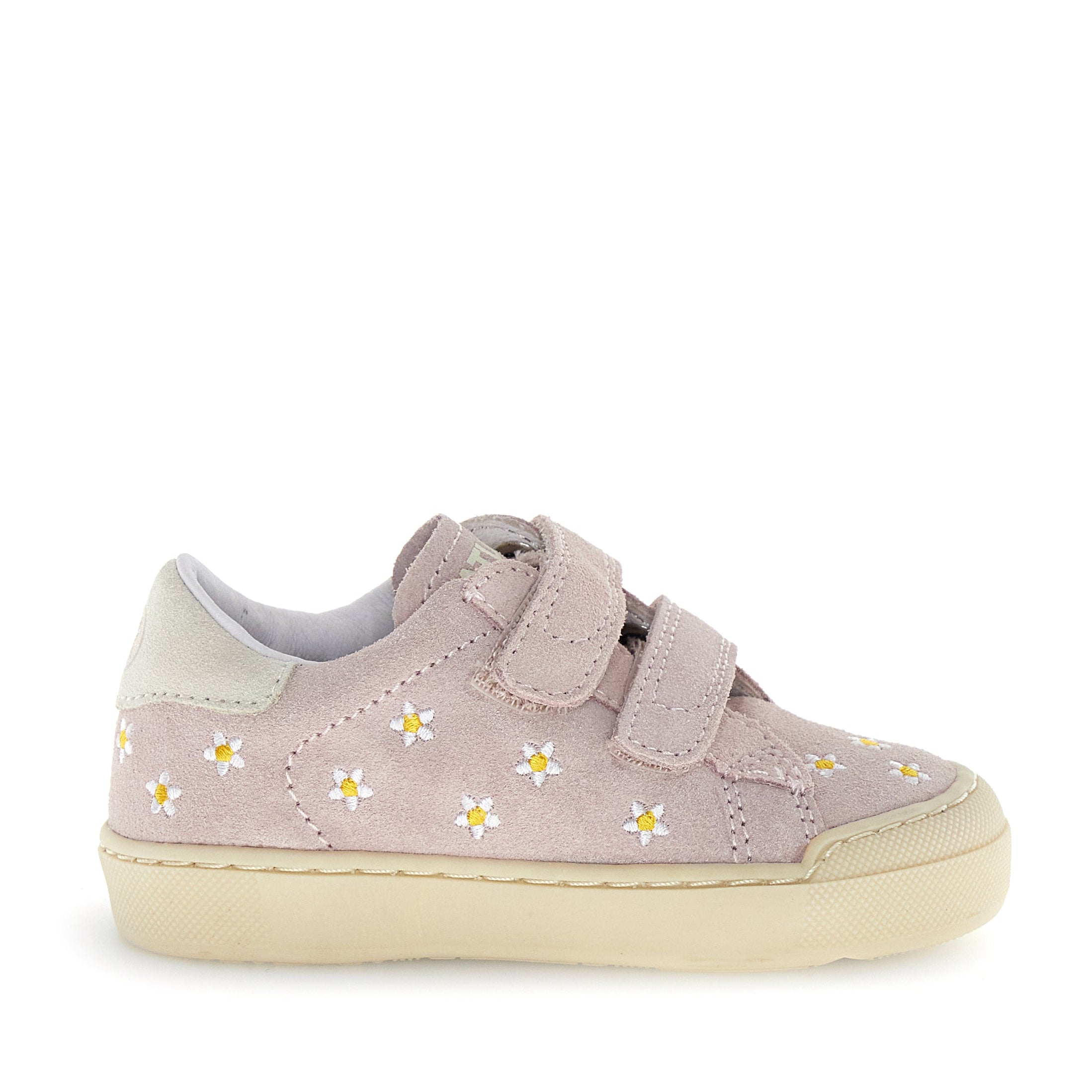 Naturino Eindhoven 2 Embr. VL suede embr. Daisies Cipria Milk - MintMouse (Unicorner Concept Store)