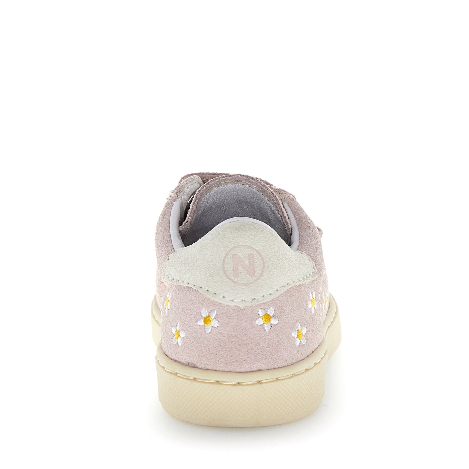 Naturino Eindhoven 2 Embr. VL suede embr. Daisies Cipria Milk - MintMouse (Unicorner Concept Store)