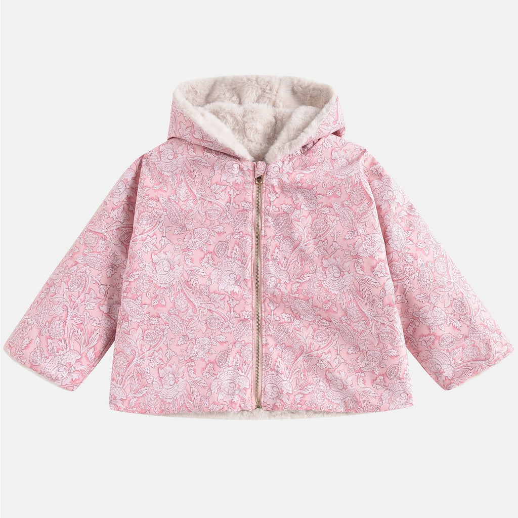 Reversible Coat Felvet - Pink Mountain Avens - MintMouse (Unicorner Concept Store)
