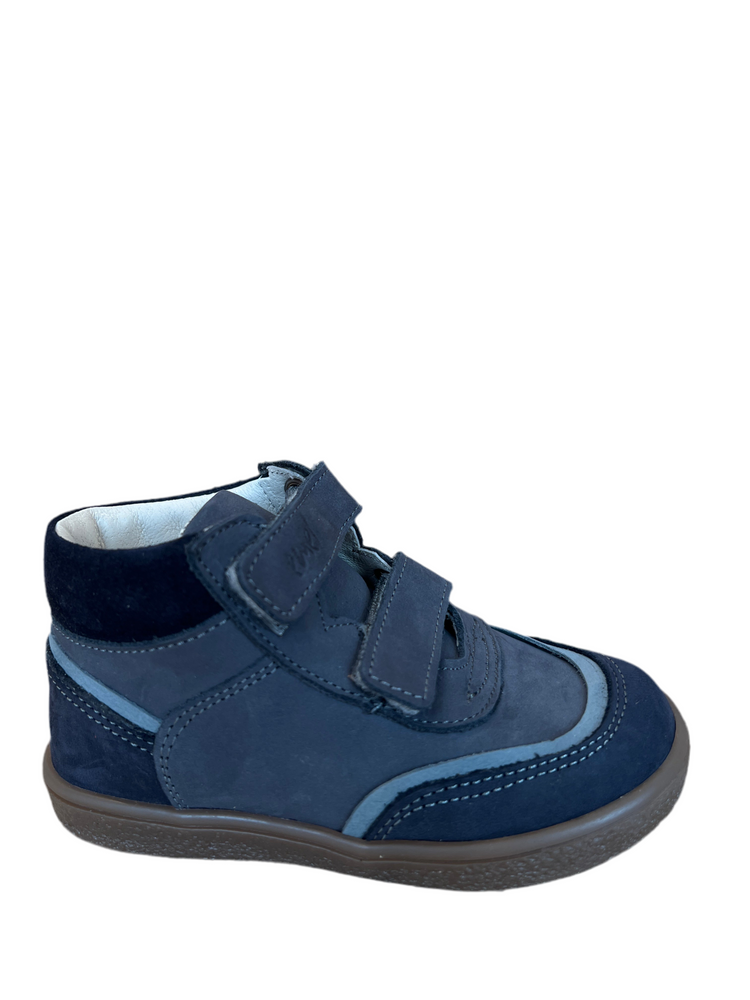(E2754E-4) Emel velcro shoes - Blue navy