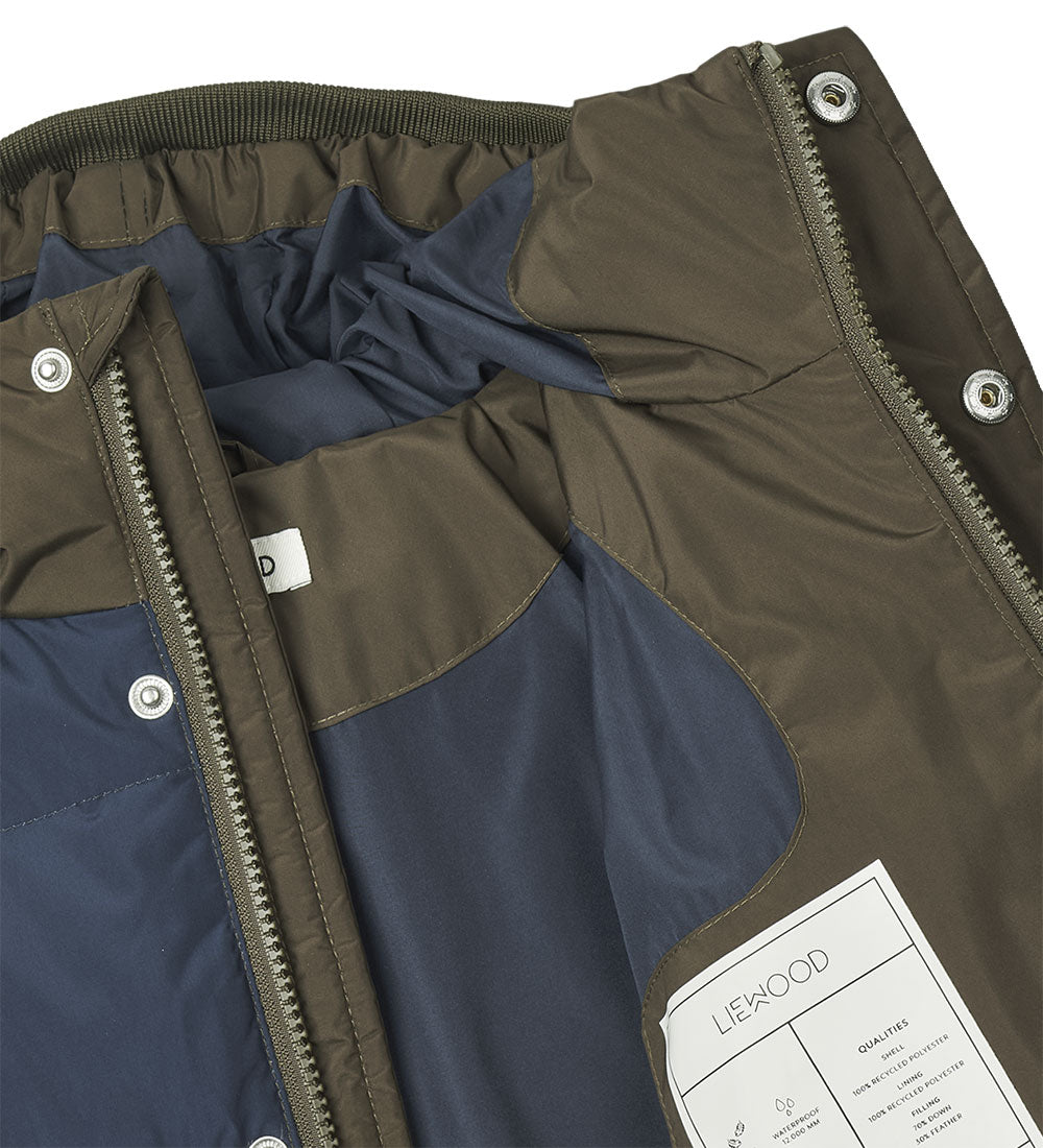 (LW14315) Down Jacket - Pallet - Army Brown/Multi Mix - MintMouse (Unicorner Concept Store)