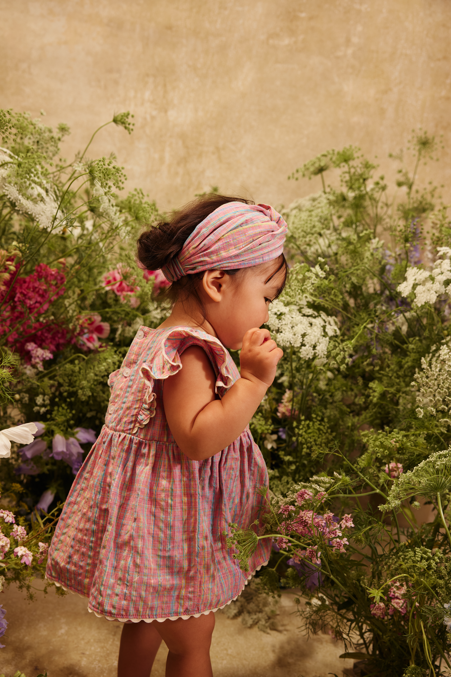 Dress Aloisa - Pink Pomelo Checks - MintMouse (Unicorner Concept Store)