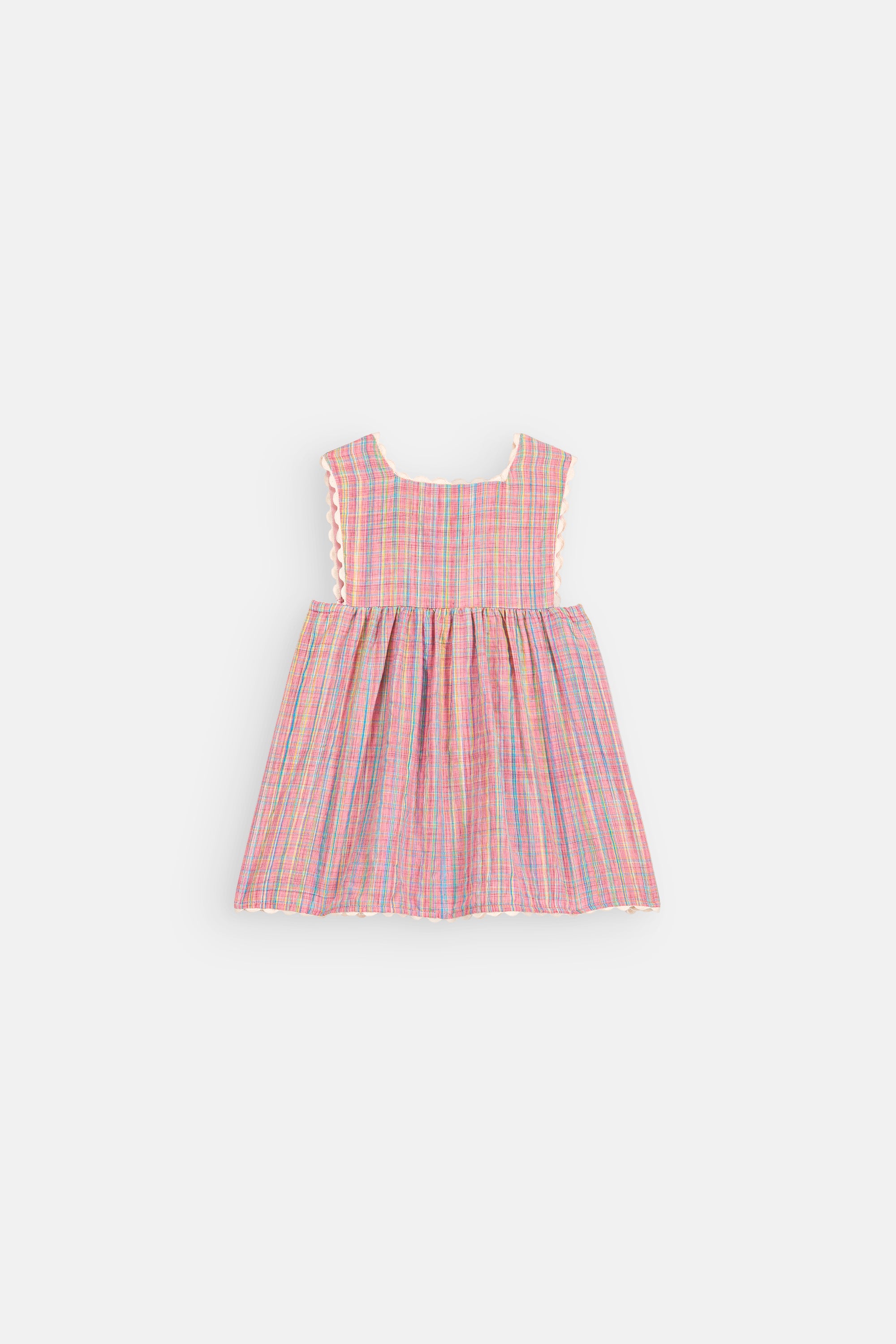 Dress Aloisa - Pink Pomelo Checks - MintMouse (Unicorner Concept Store)