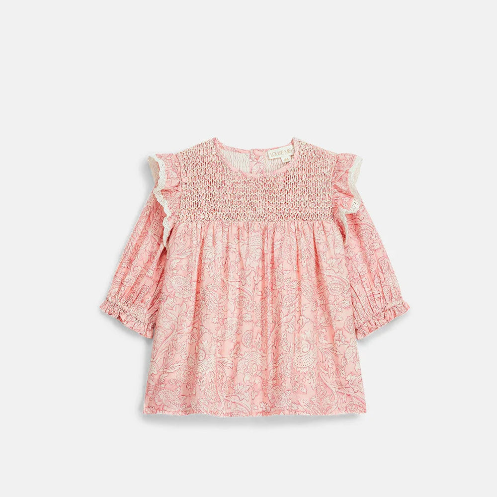 Dress Saralou - Pink  Mountain  Avens