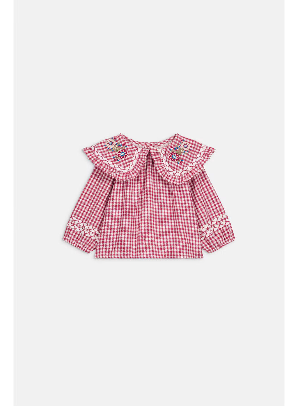 Blouse Clea - Rasberry Checks