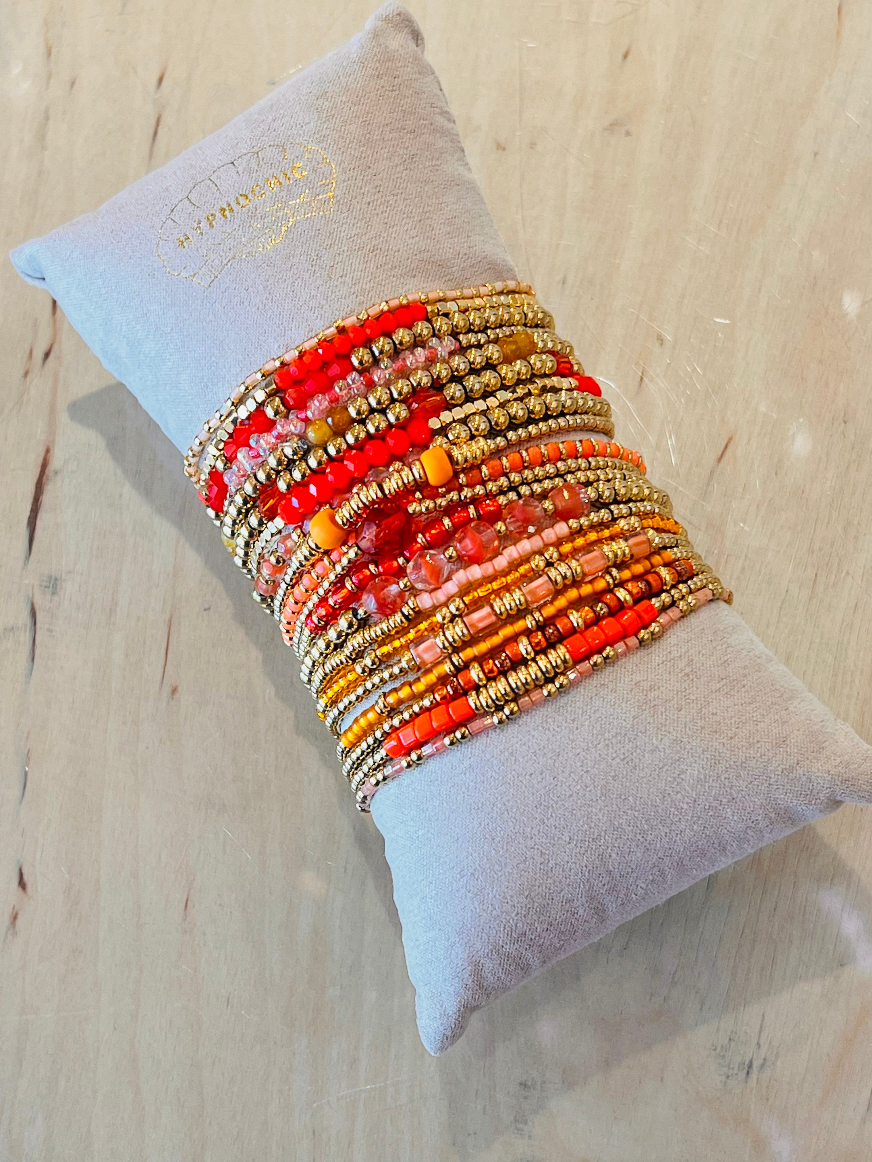 BRACELET YASMINE ROUGE HPNRG - MintMouse (Unicorner Concept Store)