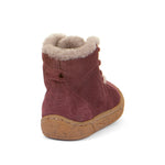 (G2110110-1/ G2110125-1) Children's Water-repellent Ankle Boots - MINI SUEDE - Bordeaux