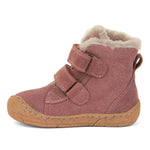 (G2110111- G2110126 - G2110141 ) Children's Water-repellent Ankle Boots - MINNI SUEDE VELCRO