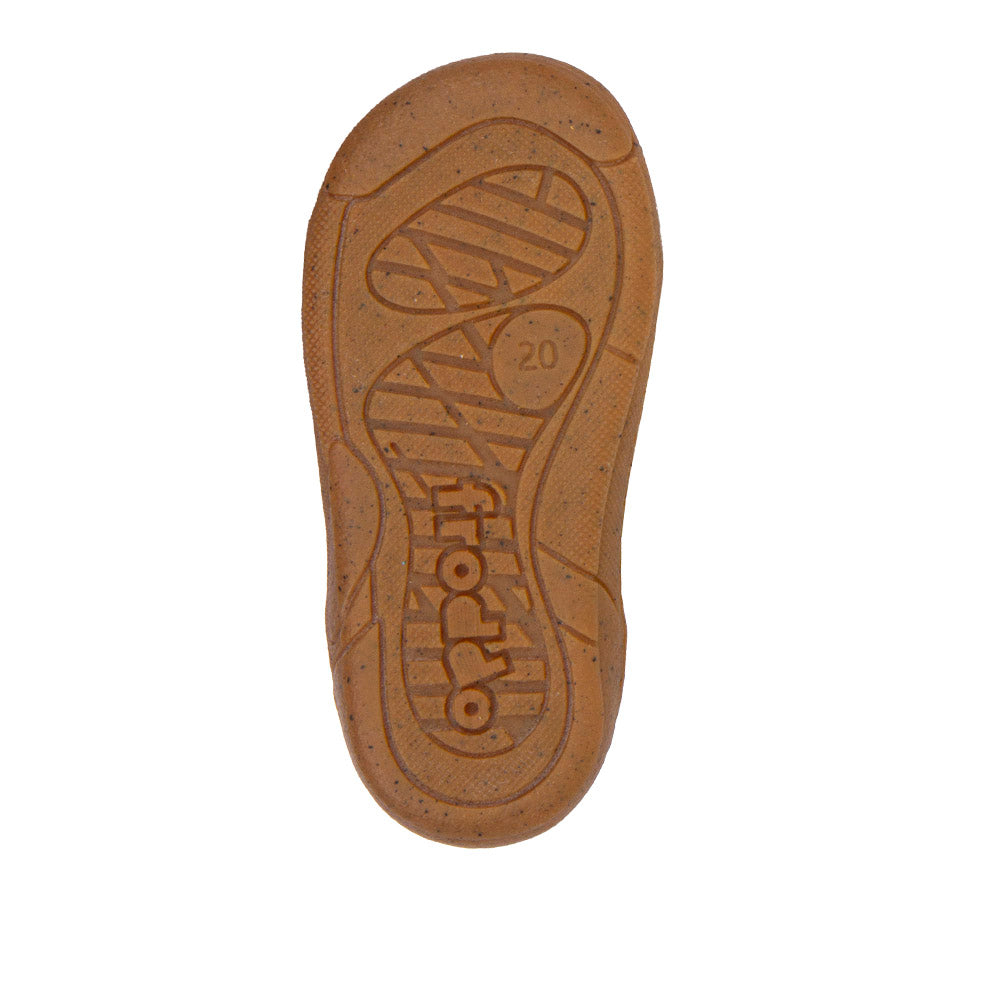 (G2110141-1 ) Children's Water-repellent Ankle Boots - MINI SUEDE VELCRO Bordeaux