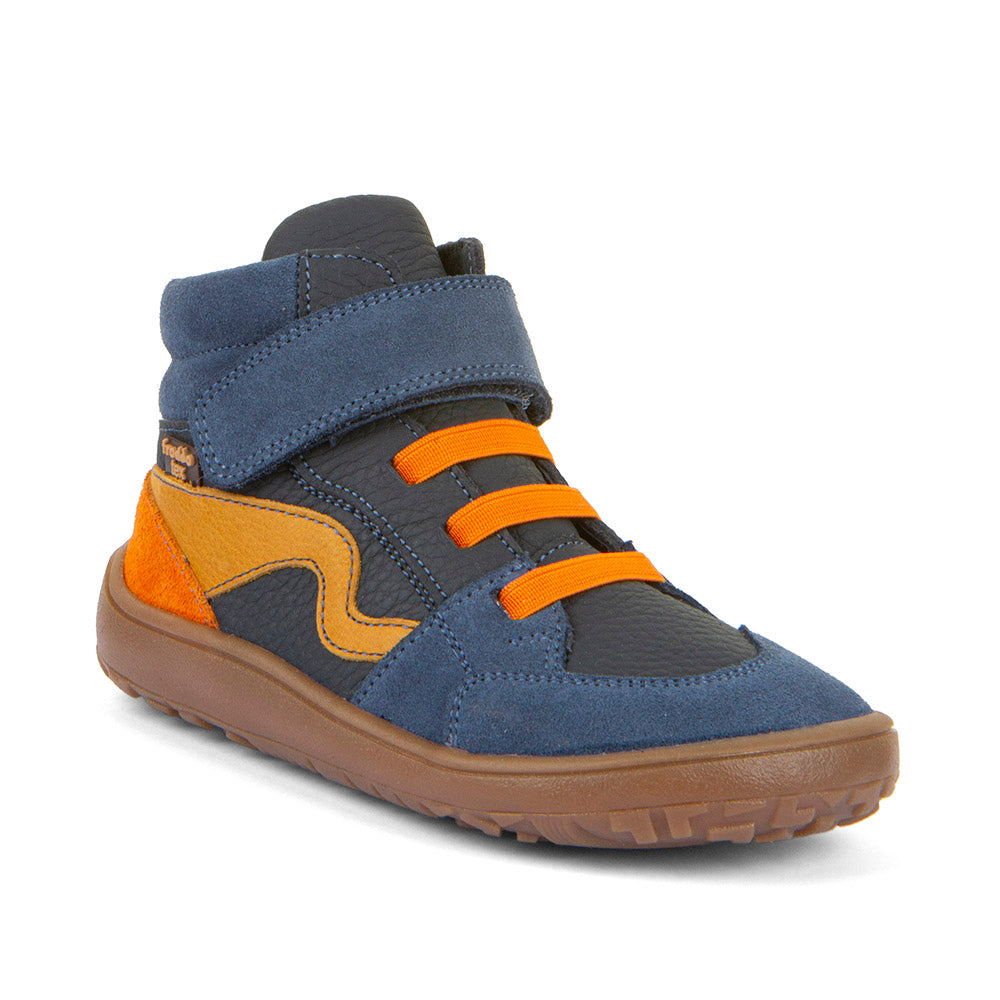 Froddo Children's Ankle Boots - BAREFOOT TEX GO BLUE