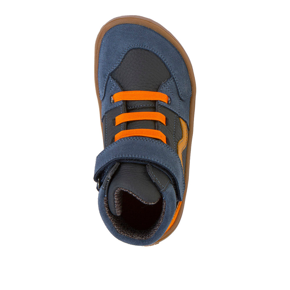 Froddo Children's Ankle Boots - BAREFOOT TEX GO BLUE