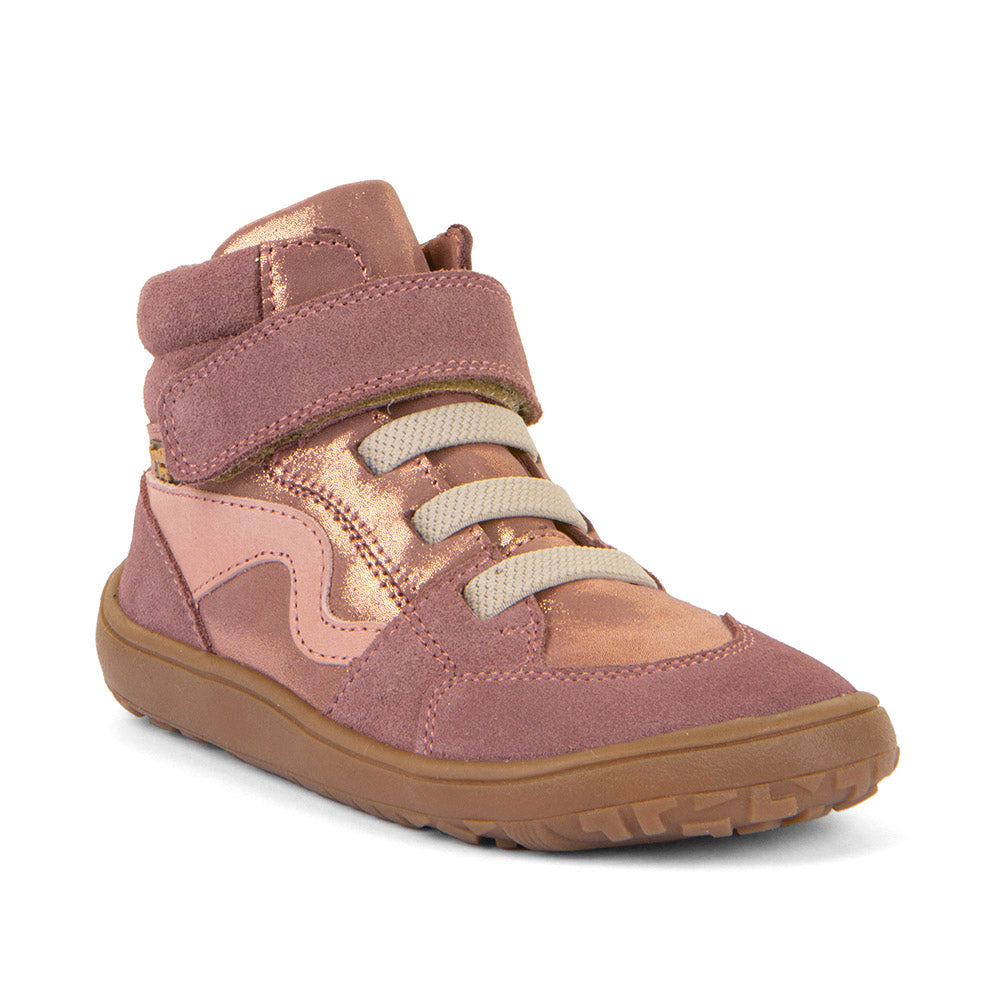 Froddo Children's Ankle Boots - BAREFOOT TEX GO PINK