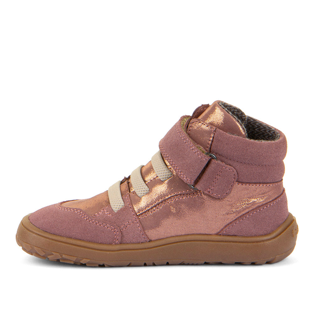 Froddo Children's Ankle Boots - BAREFOOT TEX GO PINK