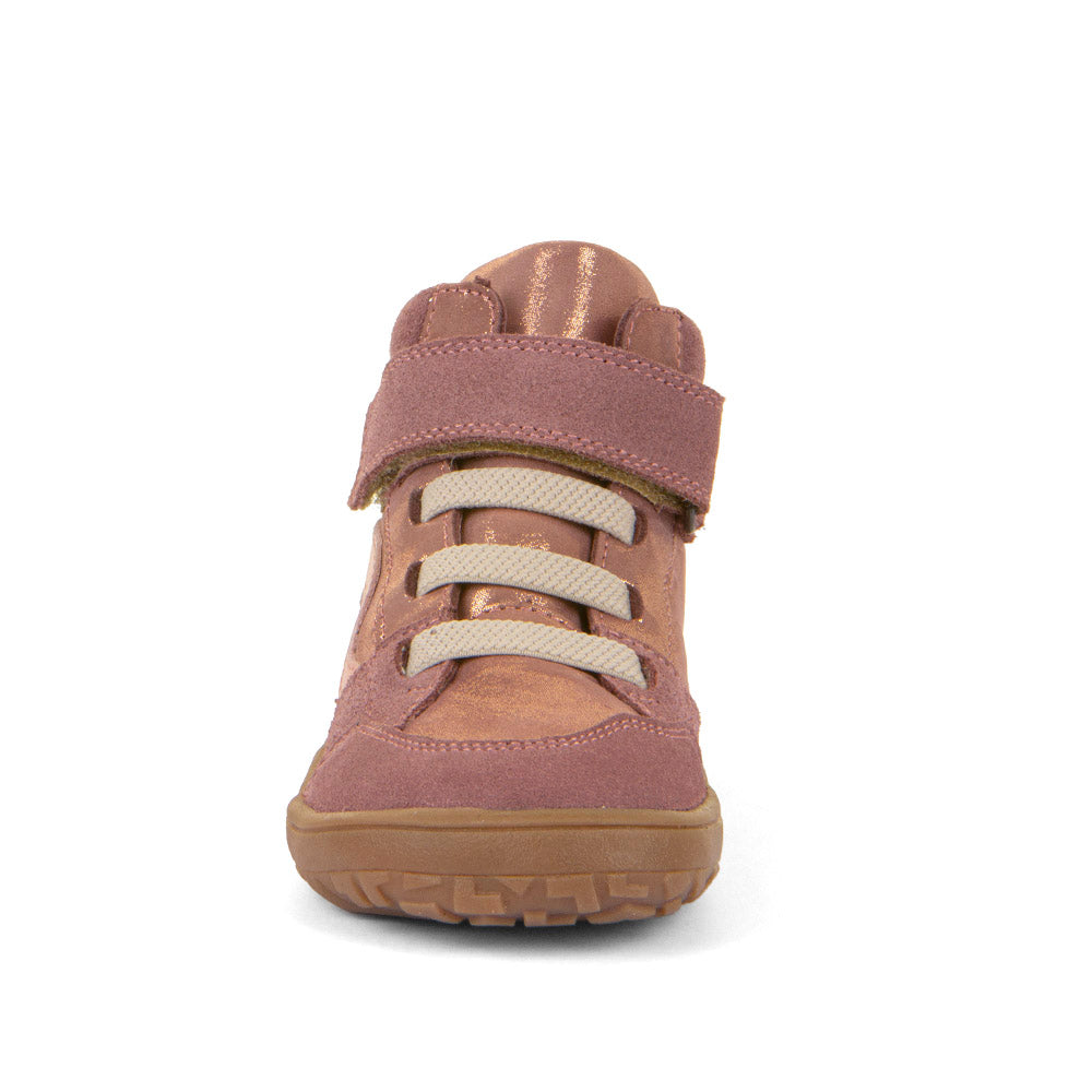 Froddo Children's Ankle Boots - BAREFOOT TEX GO PINK