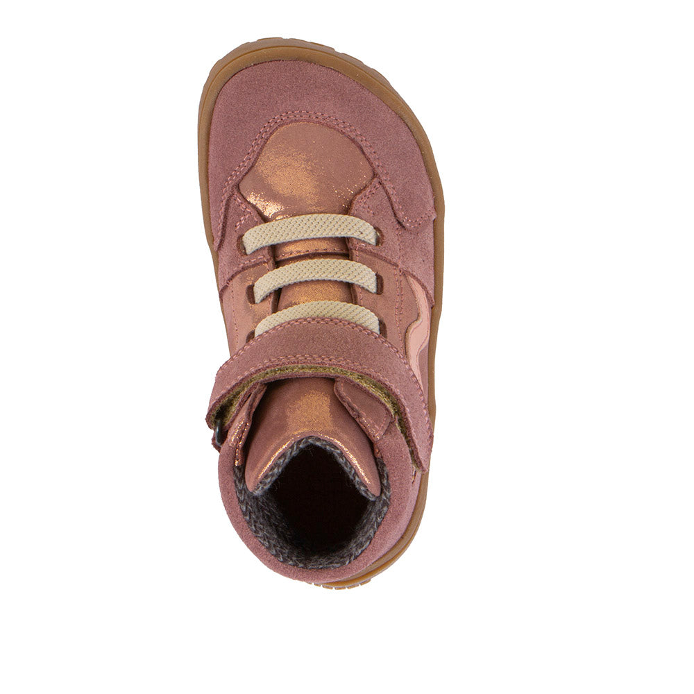 Froddo Children's Ankle Boots - BAREFOOT TEX GO PINK