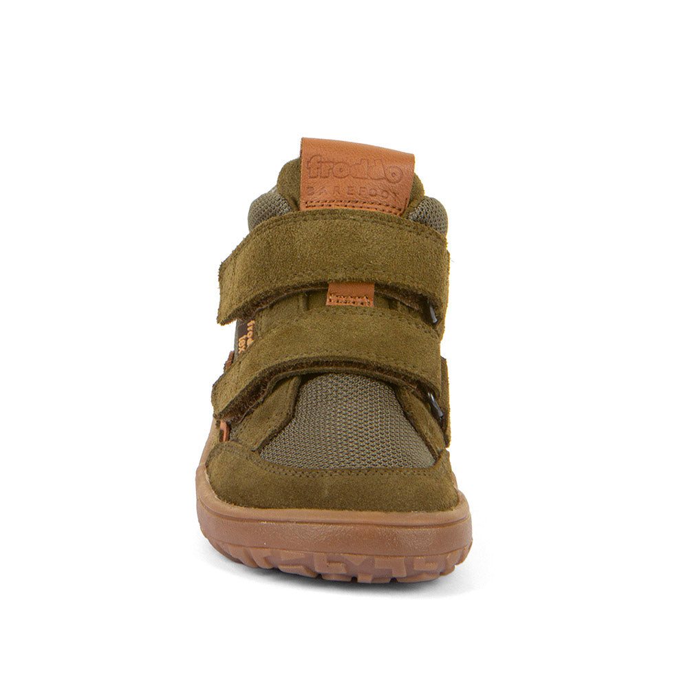 Froddo Children's Ankle Boots Olive- BAREFOOT TEX AUTUMN (G3110266-1)