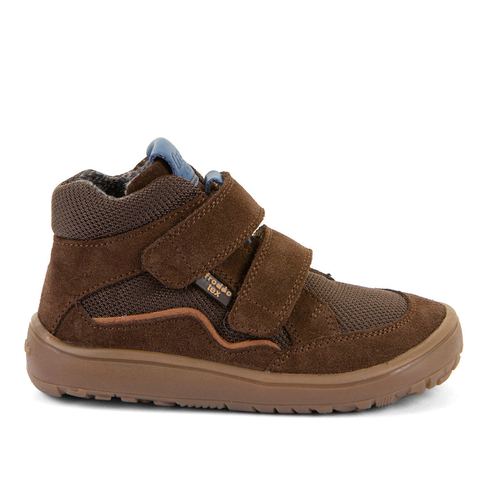 Froddo Children's Ankle Boots - BAREFOOT TEX BROWN