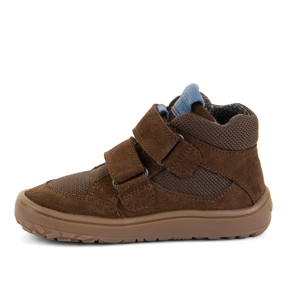 Froddo Children's Ankle Boots - BAREFOOT TEX BROWN