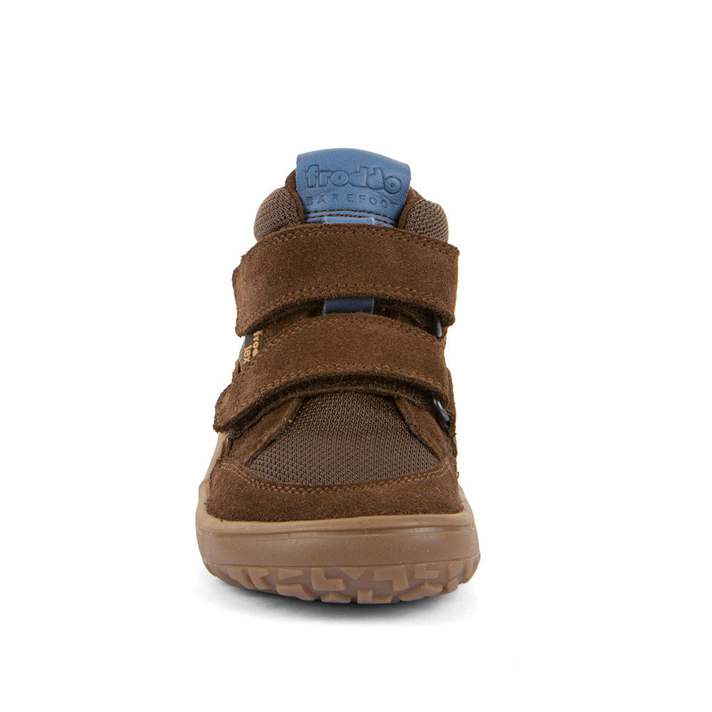 Froddo Children's Ankle Boots - BAREFOOT TEX BROWN