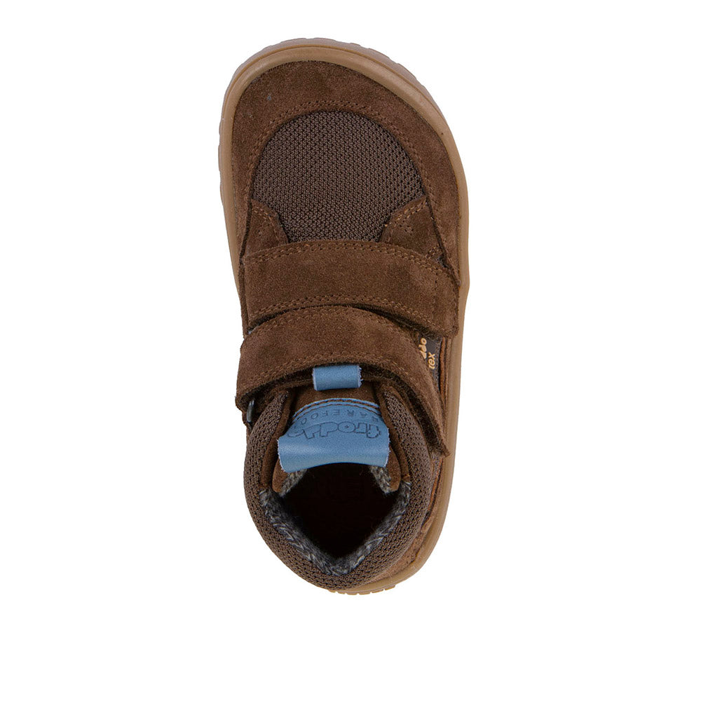 Froddo Children's Ankle Boots - BAREFOOT TEX BROWN