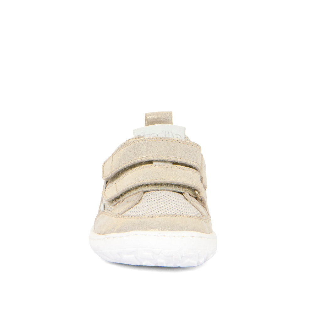 (G3130260-19) Froddo Barefoot Base Low trainers - Gold Shine