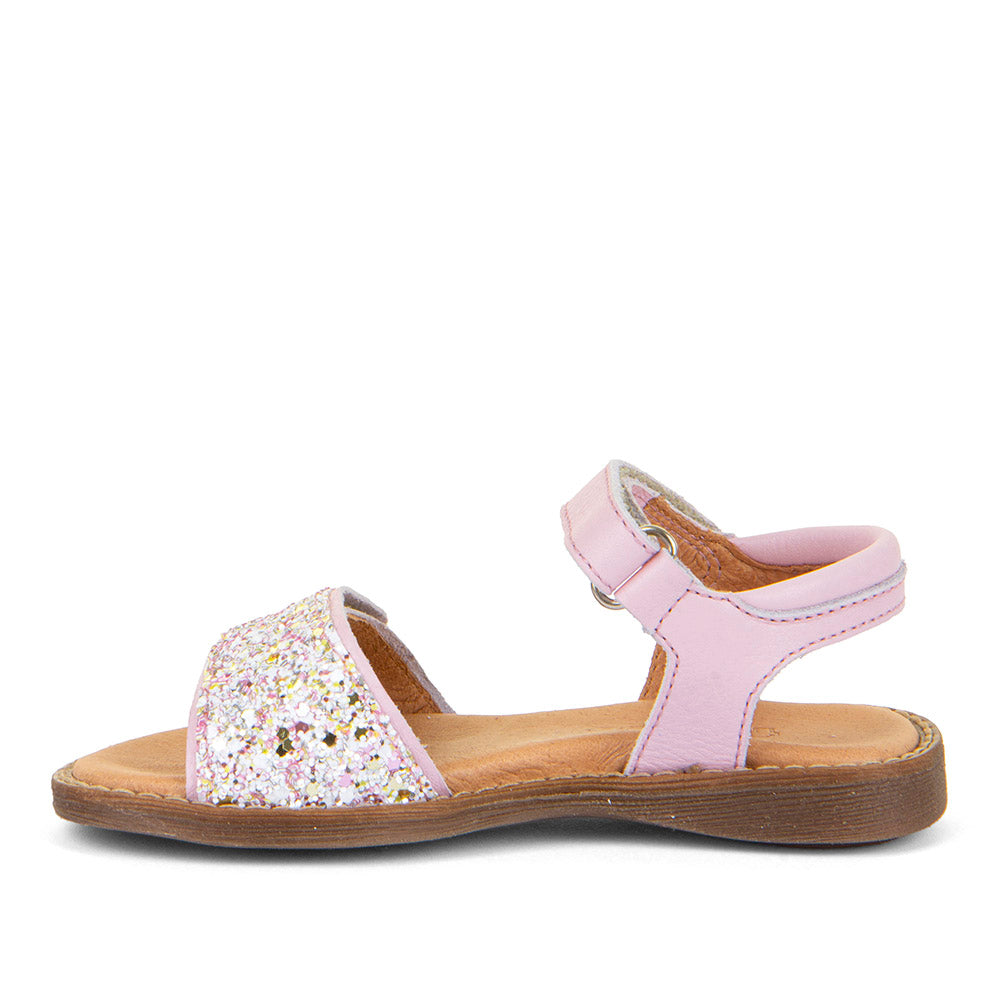 G3150249-15 Froddo Sparkle Sandal White-Pink