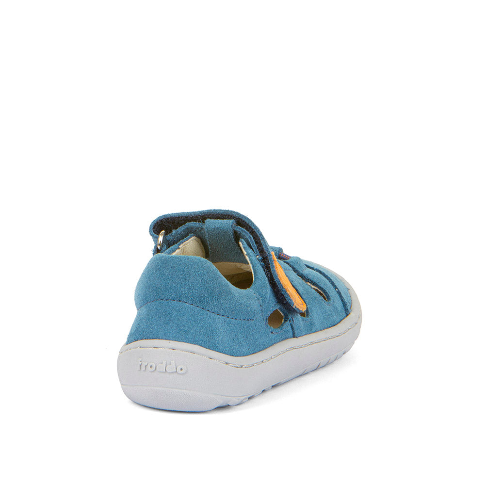 (G3150262-14)  Froddo Barefoot Closed Sandals-Dark  Blue