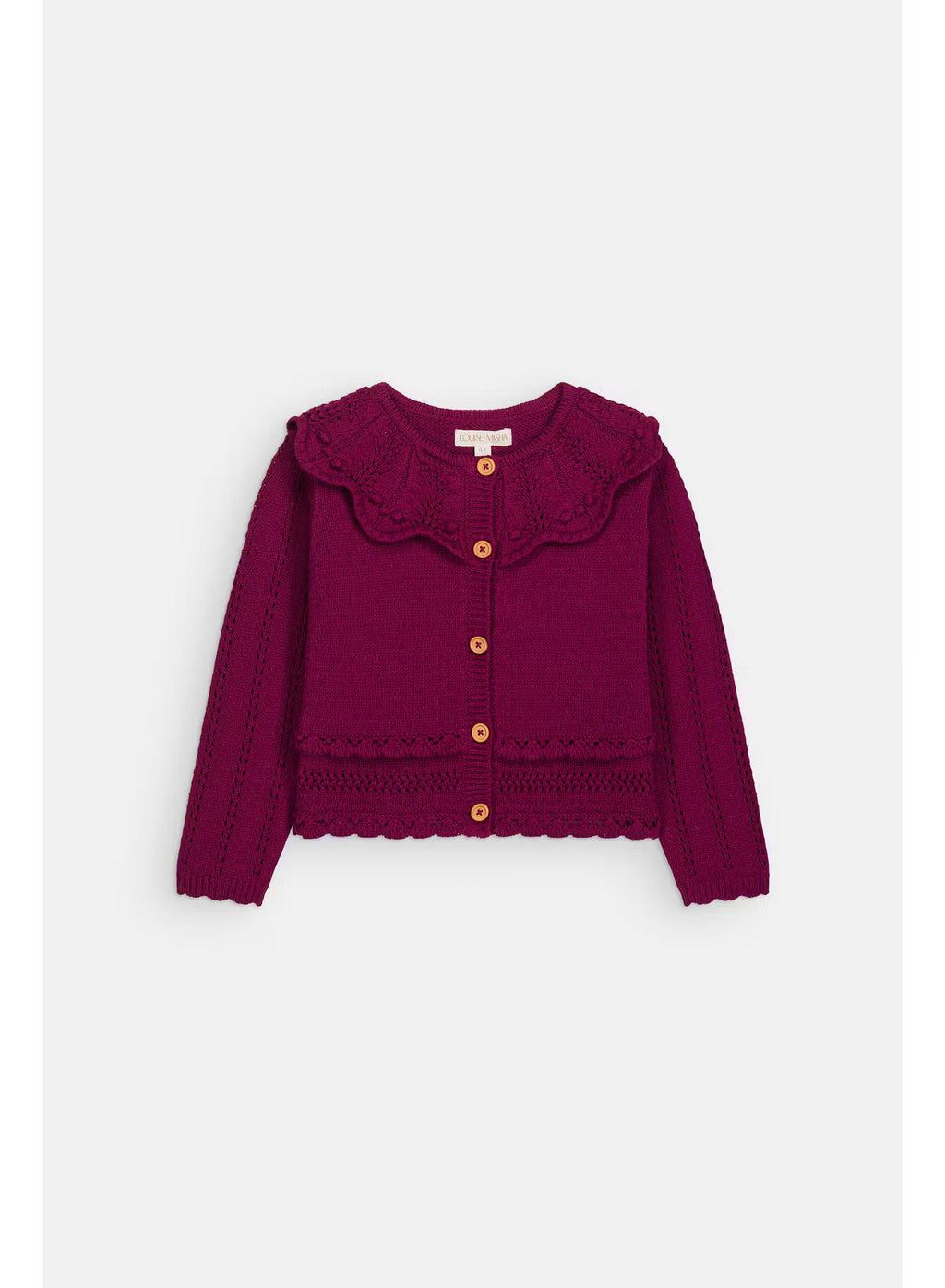 Cardigan Josephina - Beetroot