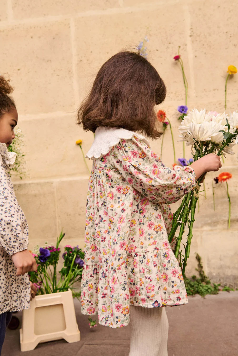 Dress Heidi - Cream Wild Flowers - MintMouse (Unicorner Concept Store)