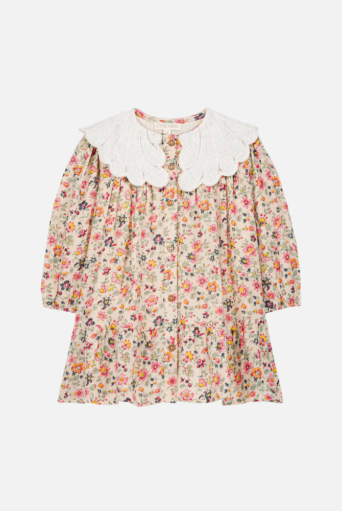 Dress Heidi - Cream Wild Flowers